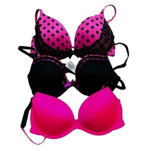 𝅺LOT of 3 La Senza Bras 32D